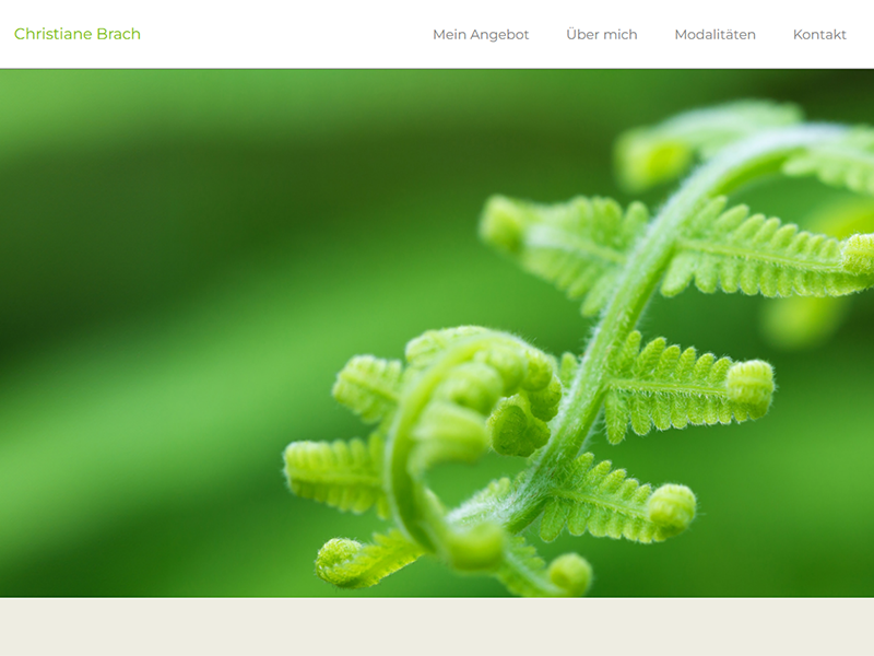 Webdesign Christiane Brach